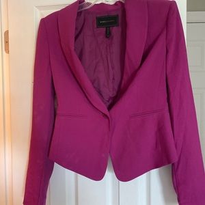 BCBG MAXAZRIA FUSCIA BLAZER XS